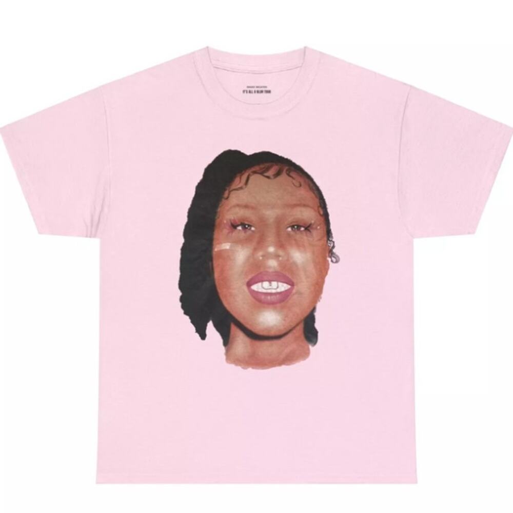 Drake Related Merch Unisex Its All A Blur Tour Her‎ Loss Graphic T-Shirt Size L